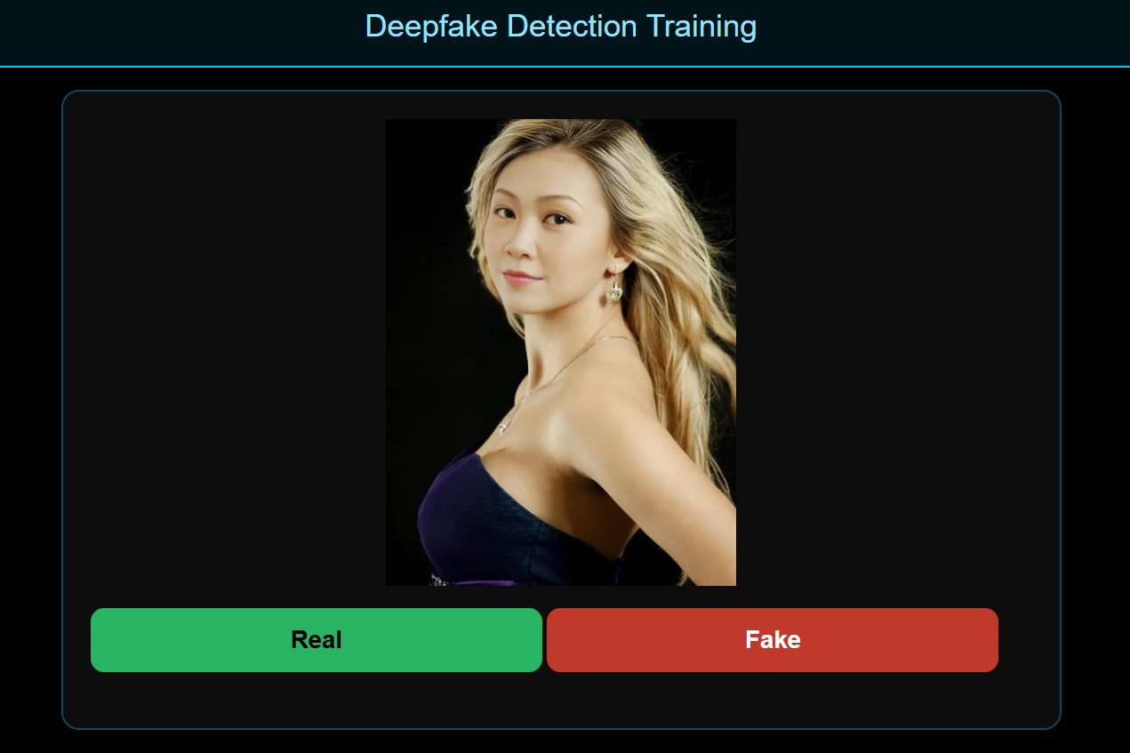 Deepfake spotter preview